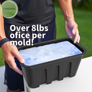 strongaroetrtn Ice Block Mold Extra Large Ice Box Large Silicone Box With Lid Super Ice Box sg