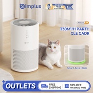Simplus Air Purifier | 330m³/h CADR | 35dB Ultra-Quiet | Removes Dust, Smell, Pet Dander | OxyCare-A