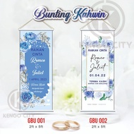Bunting kahwin/Bunting Wedding/Murah/Printing Banner