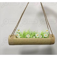40cm bamboo hanging Pot, 50cm/