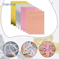 [Shamjina] 8 Sheets of Metallic Cardstock, Foil Cardstock, Multi-purpose Craft Material