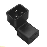 Doublebuy IEC 320 C20 to C19 Power Adapter Conversion Adaptor Male C20 to C19 Converter