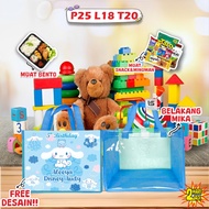 Mika BACK BENTO BIRTHDAY BAG/MIKA MIX BENTO BIRTHDAY BAG/ BENTO BIRTHDAY BAG/CUTOM BIRTHDAY BAG/BIRT