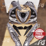 [NEW2023]Coverset LC135 V4 V5 V6 V7 Exciter MX King Vietnam Yamaha LCV4 LCV5 LCV6 LCV7 Nano Grey Nardo Kelabu Body Set