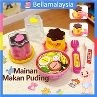 Bella Children Food Feeding Toys Set Pudding Feeding Toy Simulation Mainan Puding Jeli