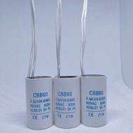 Cbb61 Ceiling Fan Start Operation 2.5 uf Capacitor AC Cylindrical Fan Disk Tube Control Capacitor 45