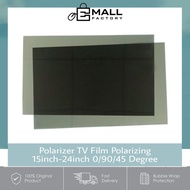 Polarizer TV Tinted Film Polarizing LCD LTC Led Repair Tv Replacement Film 15in to 24in 45/0/90/135 
