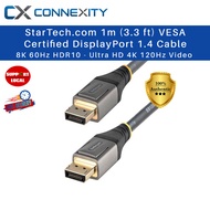 3ft (1m) VESA Certified DisplayPort to DisplayPort 1.4 M/M Cable DP14VMM1M DP To DP Cable 1M DP CABL