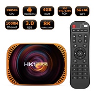 HK1 X4 RBOX Amlogic S905X4 Smart TV Box Android 11 4GB 128G 32GB 64GB Wifi BT AV1 Media Player TVBOX