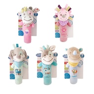 TONY LVEE Baby Rattle Mobiles Cute Baby Toys Cartoon Animal Hand Bell Rattle Soft Toddler Oyuncak Plush Bebe Toys 0-12 Months