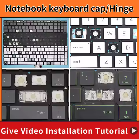 Replacement Keycap Key cap Hinge for HP 15-BR 15-BS 15-BU 15-BW 15-AC 15-AY 15-EF 17-BS 250 255 256 