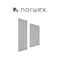 Norwex Window Cloth Mop Pad Graphite,Small/Large /Norwex Pad Mop Kain Tingkap Norwex (Grafit),Saiz K