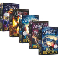 The Trials of Apollo 5เล่ม หนังสือแฟนตา�ีภาษาอังกฤษ PercyJacksonUniverse Rick Riordan หนังสือวัยรุ่น