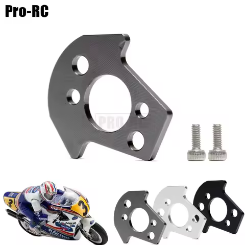 1Pcs Aluiminum Motor Plate GP101B 23 Main Frame Upgrade Parts for RC 1/8 Kyosho NSR500 Motorcycle Ho