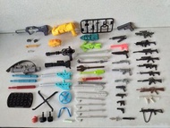 Hasbro gi joe 3.75 武器@$10