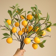 Plum Branch, Simulation Green Plant, Home Bedroom Decoration, Green Plant Decoration