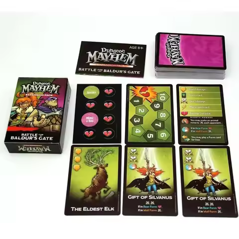 Dungeon Mayhem Dungeons Dragons Card Game Monster Madness Board Game Party Game for Friends and Fami