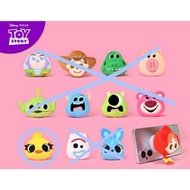 （包平郵）電話氣囊支架 手機支架🐥Toy Story 4 and You玩具總動員4反斗奇兵4🐥Pixar皮克斯卡通🐥阿得阿德黃色鴨子小黃鴨仔🐥 3吋 玩偶支架