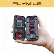 BRDRC Filter Storage Case For DJI Osmo Pocket 3/4 Accessories,Portable Shock & Dust Proof Box