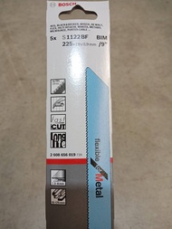 ใบเลื่อยตัดเหล็กBOSCH S1122BF BIM รุ่น2608656019 ขนาด9นิ้ว มี 5ชิ้น