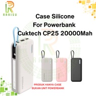Silicone Protective Case Cuktech Power Bank CP25 20000mAh 55W – Soft Case Cover Anti-Collision Prote