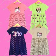 D&C Cartoon Dress for Girls Ages 2-7 Years