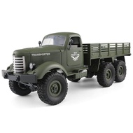 620ST【Fast delivery】【In stock】JJRC Q60 1/16 2.4G 6WD Off-Road Military Truck Crawler RC Car