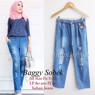 RIPPED BAGGY PANTS TORN BAGGY PANTS RIPPED WONDER PANTS XL & JUMBO XXL