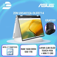 Asus Zenbook 14 Flip UP3404VA Silver /Core i7-1360P EVO/16GB/1TB SSD