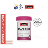 Swisse Beauty Grape Seed 180 Tablets 14250 Mg Vitamin C (EXP: 09/2026) 葡萄籽 维生素C [My King Aus]