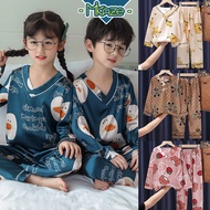 MIKAZE - IRUMI Kids Pyjamas Nightwear Children Pyjamas Nightwear baju Kids Clothing Baju Tidur Perem