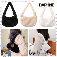 DAPHNE Underarm Bags Solid Color Tote Bags Cosmetic Casual Bag