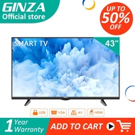 ۞☸ GINZA SMART TV 40 inch 43 inch Flat ScreenTVBuilt-in/ Youtube With Bracket