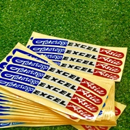 Sticker rim Excel takasago Asia