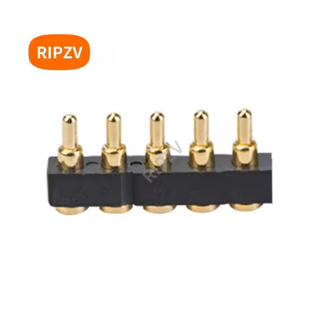 battery Charger Contact spring loaded pogo pin connector 5 pin pogo pin spring loaded connector pitc