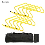 Ronyme Detachable Agility Hurdle Children's Agility Hurdle Portable for Soccer Practice