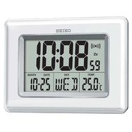 SEIKO DIGITAL นาฬิกาดิจิตอล แขวนผนังพร้อมขาตั้ง รุ่น QHL058W