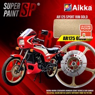 【 AR125 Sport Rim Gold 】 Kawasaki AR125 Kaler Emas Sport Rim Motorcycle Paint Motor Spray Paint Tin Aikka 金色 Aikka Motor