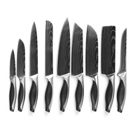 HY&amp; New Knife Set Chef Knife Japanese Knife Bread Knife Slicing Knife Fruit Knife Stainless Steel Handle Steel Knife Set