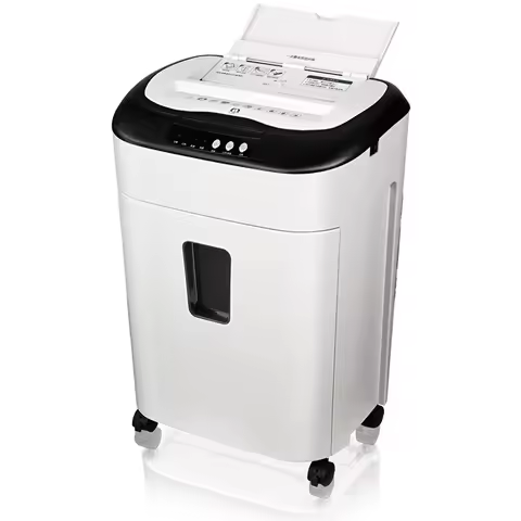 New Class 5 Confidential Shredder Commercial File Electric Shredder 19L Continuous Feeding 80 Sheets