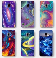 for Samsung galaxy a8 plus 2018 cases Soft Silicone Casing phone case cover