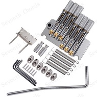 KR-Thickened Brass Base Headless Electric Guitar Vibrato Bridge Pull String Board String Bridge Unde