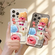 Soft silicone Material cute loopy phone Case can be put on a card Casing For Realme Note 60 60x 50 N