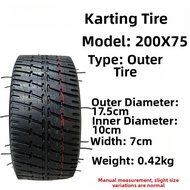 [SCT]200x75 scooter tire electric scooter tire and inner tire set for  karting tire
