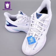 [100% Genuine & Ready Stock] Victor A550 Badminton Shoes [AB-White/ Ture Blue]