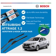Bosch Aerotwin U-Hook Wiper for Mitsubishi Attrage 1.2