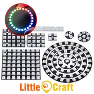 WS2812 5050 RGB LED Module NeoPixel Stick Ring Matrix 2x2 4x4 8x8 1x8