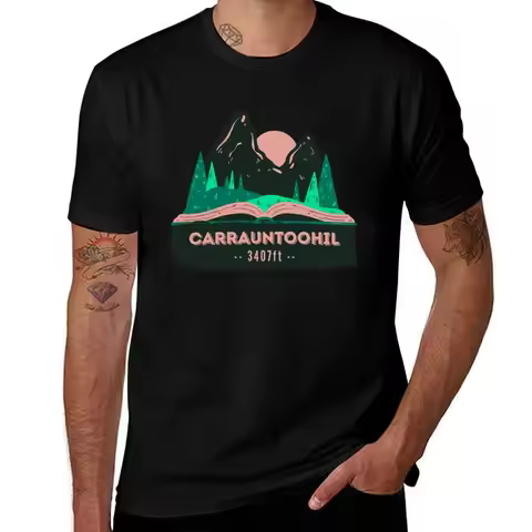 Carrauntoohil - County Kerry - Ireland - Peak Bagger T-Shirt Casual Basic Short Sleeve T-Shirt