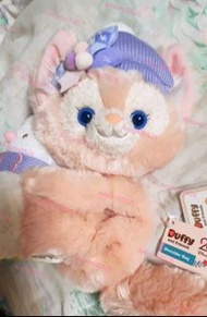 香港迪士尼冬日芋泥貝兒玲娜貝兒小包側背包全新Linabell毛公仔斜咩袋 吊牌齊全 Duffy and friends