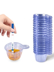 50pcs Disposable Urine Cups, 40ml Plastic Urine Cups Urine Specimen Container Cups For Pregnancy Tes